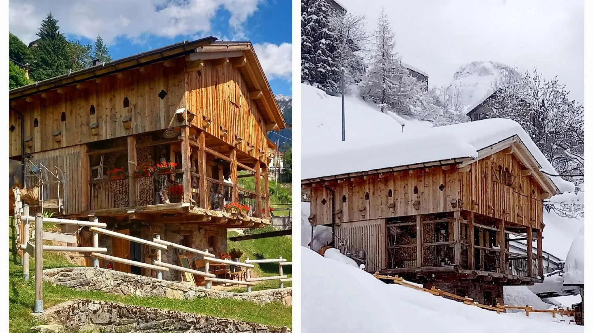 Chalet-Tabia Al Sol Montagna Dolomiti Pecol San Tomaso Italy